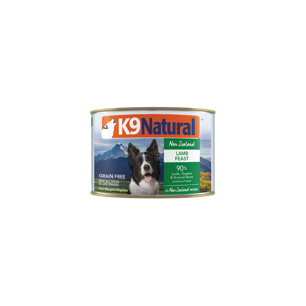 Lamb Feast Canned Dog Food K9 Natural USA