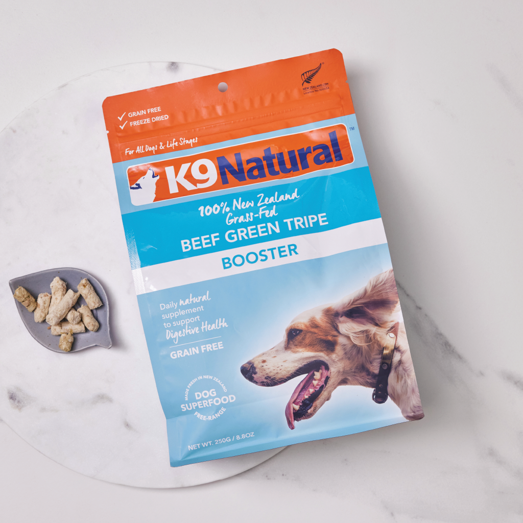 K9 natural green tripe booster best sale