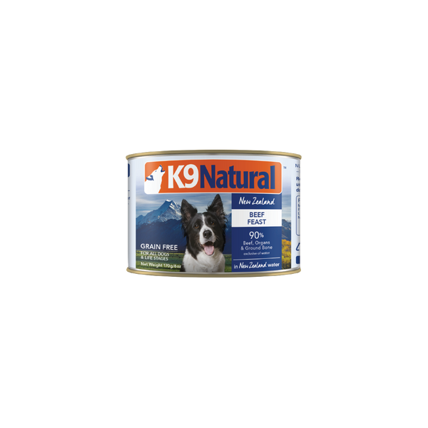 Beef Feast Canned Dog Food – K9 Natural USA